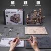Robotime Rokr Wooden Model Kit – Electric 3D Puzzle for Creative Building and Brain Teasers